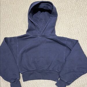 TNA CozyAF Fleece Cropped Hoodie